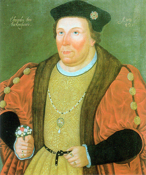 Portrait of Edward Stafford, 3rd Duke of Buckingham